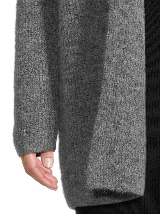 NOOM - Rafaelle-ribbineuletakki - DK.GREY MEL 9804 - photo 4 NOOM - Rafaelle-ribbineuletakki - DK.GREY MEL 9804 | Stockmann - photo 4