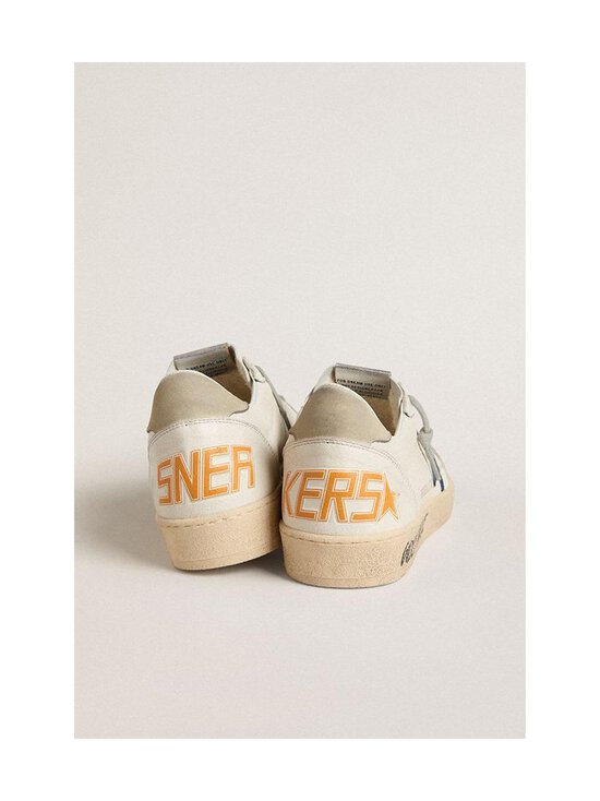 GOLDEN GOOSE - Ballstar Nappa Upper Toe -sneakerit - WHITE/BLUE/ICE | Stockmann - photo 4