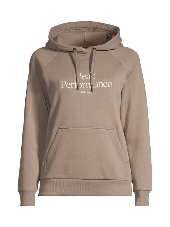 Peak Performance - W Original Hood -collegehuppari - 270 TERRAIN TAN/SAND FOG/ | Stockmann - photo 1