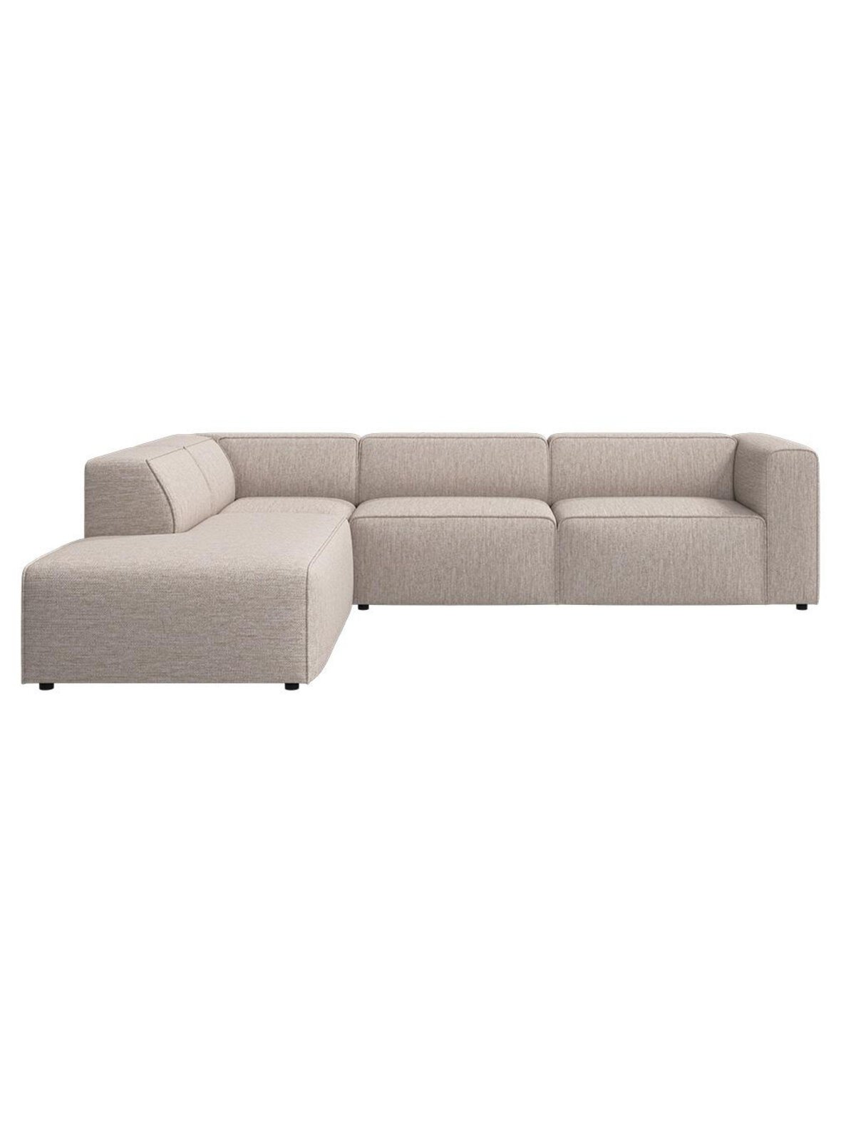 Carmo-kulmasohva capri-kangas 3230 beige l 286 cm