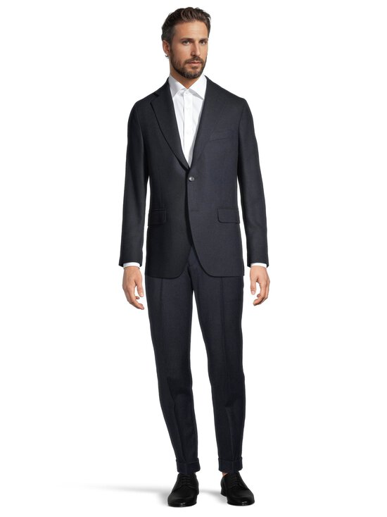 Oscar Jacobson - Dandy Turn Up -housut - 218 BALTIC BLUE | Stockmann - photo 3