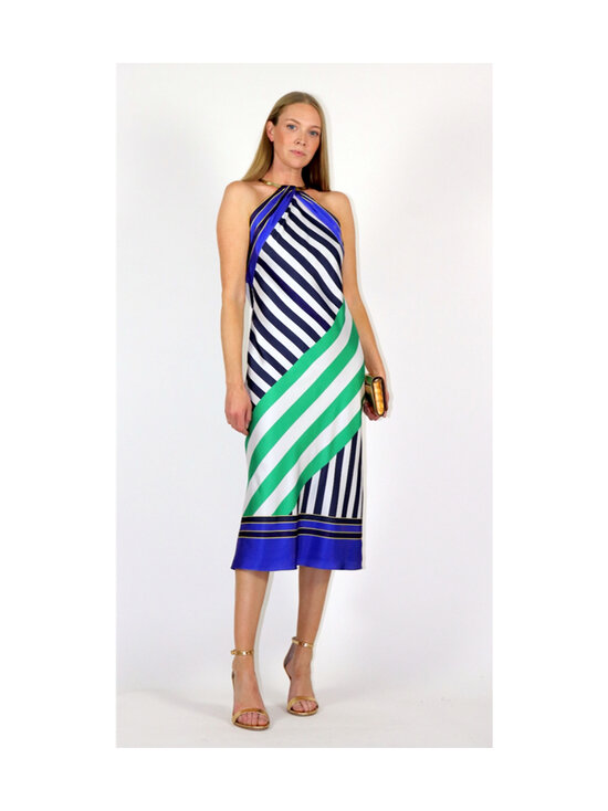 Lauren Ralph Lauren - Suladri-cocktail-mekko - NAVY/WHITE/GREEN | Stockmann - photo 5