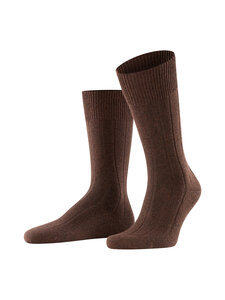 Falke - Lhasa Rib vilnas maisījuma zeķes - BROWN (5930) | Stockmann