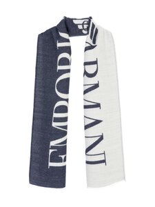 Emporio Armani - Huivi - BLUE/WHITE | Stockmann