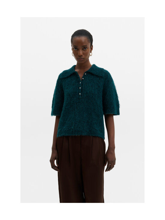 Malina - Eileen Short Sleeve Alpaca Blend -neulepusero - 12132 TEAL | Stockmann - photo 2