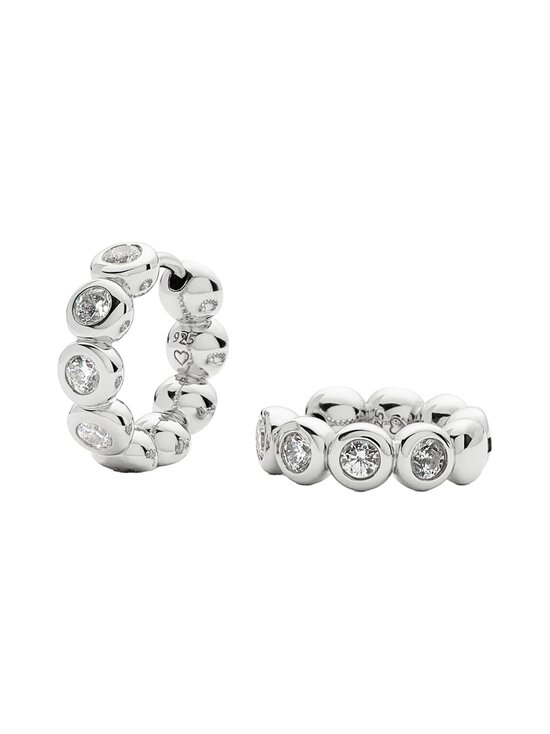 MISSOMA - Tennis Small Hoop -korvakorut - SILVER | Stockmann - photo 1