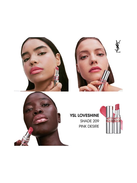 Yves Saint Laurent - YSL LOVESHINE Lipstick -huulipuna - 209 PINK DESIRE | Stockmann - photo 4