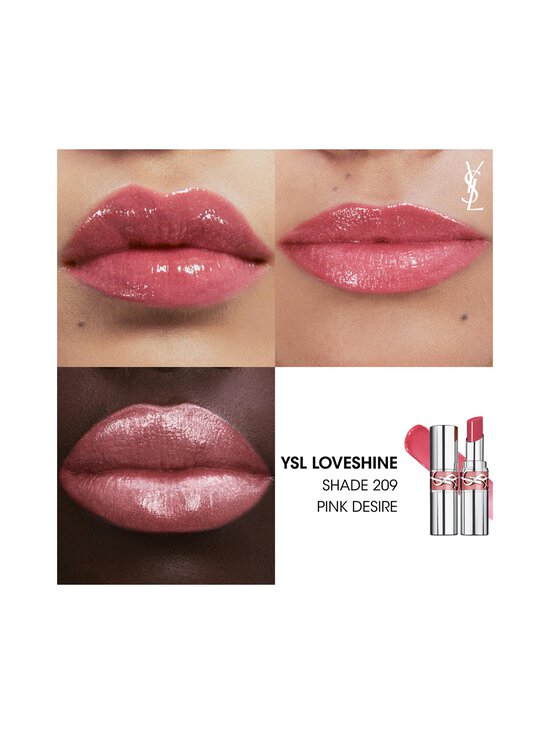 Yves Saint Laurent - YSL LOVESHINE Lipstick -huulipuna - 209 PINK DESIRE | Stockmann - photo 6