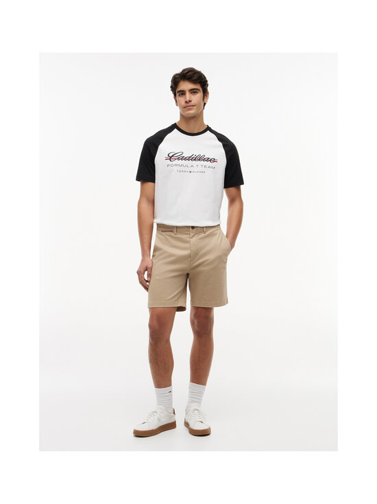 Tommy Hilfiger - TH x CF1 Script Raglan t-paita - YBR WHITE / BLACK | Stockmann - photo 6