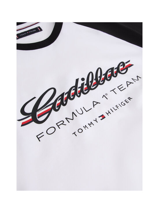 Tommy Hilfiger - TH x CF1 Script Raglan t-paita - YBR WHITE / BLACK | Stockmann - photo 8