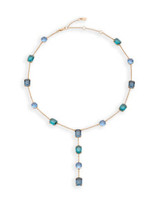 Lauren Ralph Lauren - Rosalina Multi Stone -kaulakoru - GLD/ BLUE | Stockmann