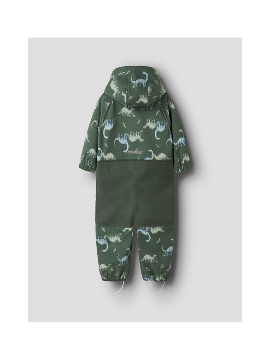 Name It - NmmAlfa Softshell -haalari - JUNGLE GREEN AOP:DINO ADVENTURE | Stockmann - photo 2