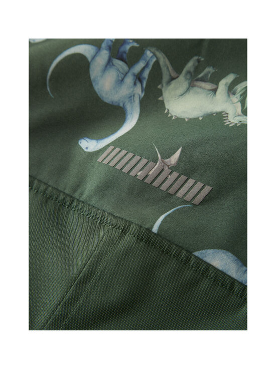 Name It - NmmAlfa Softshell -haalari - JUNGLE GREEN AOP:DINO ADVENTURE | Stockmann - photo 3