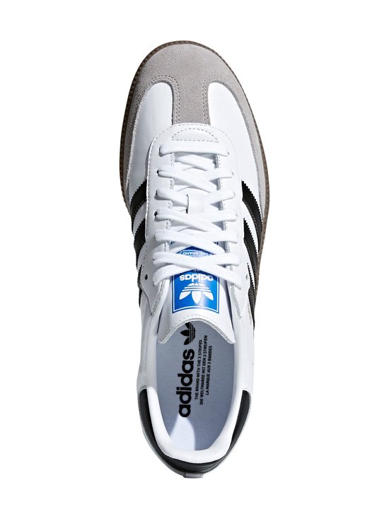 adidas Originals - M Samba OG -nahkasneakerit - CLOUD WHITE/CORE BLACK/CLEAR GRANITE (VALKOINEN) - photo 2 adidas Originals - M Samba OG -nahkasneakerit - CLOUD WHITE/CORE BLACK/CLEAR GRANITE (VALKOINEN) | Stockmann - photo 2