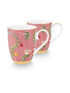 PIP Studio - La Majorelle Large porcelāna krūzes 2 gab. - PINK | Stockmann