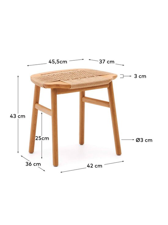 Kave Home - Enit-jakkara - LUONNONVÄRINEN | Stockmann - photo 3