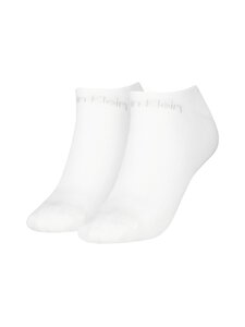 Calvin Klein - Gripper Summer Mesh -sneakersukat 2-pack - 001 WHITE | Stockmann