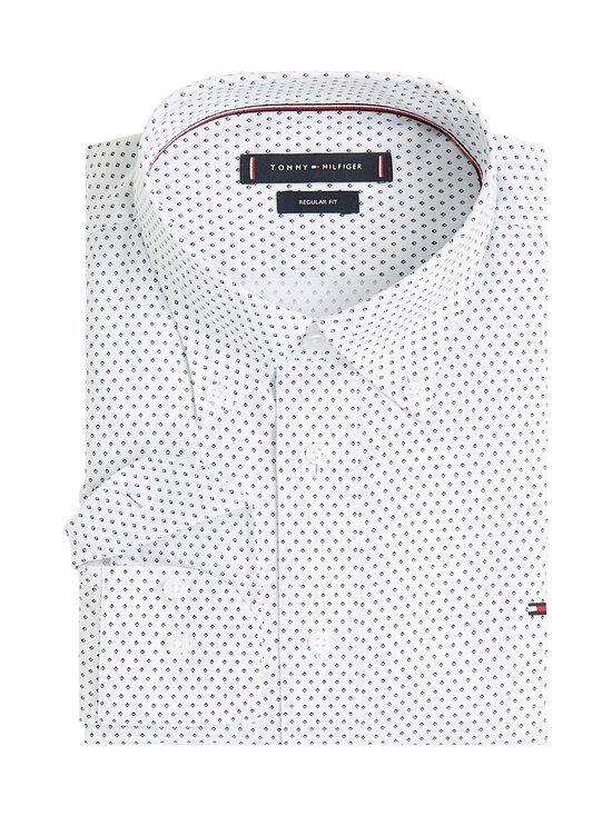 Tommy Hilfiger - Twill Regular Fit krekls ar apkakli - 0K5 WHITE / PREPPY NAVY - photo 4 Tommy Hilfiger - Twill Regular Fit krekls ar apkakli - 0K5 WHITE / PREPPY NAVY | Stockmann - photo 4