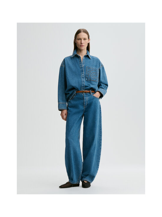 By Malene Birger - Teksapluus Dea - 26L MID DENIM BLUE | Stockmann - photo 2