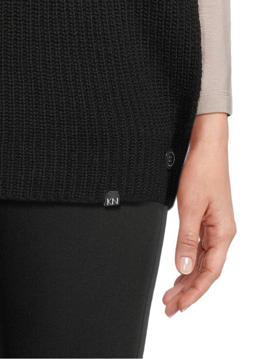 KN Kati Niemi - Gisele Cashmere Blend adīta veste - 33 BLACK | Stockmann - photo 5