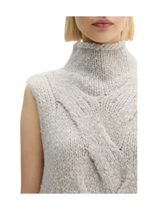 Marc O'Polo - Palmikkoneuleliivi - 2056 LIGHT BROWN_MULTI_01 | Stockmann - photo 4