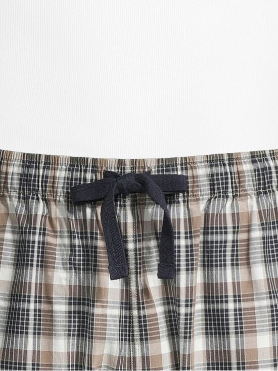 Cap Horn loungewear - Sullivan Poplin -pyjamahousut - SAND MEL. CHECK COMBO | Stockmann - photo 5