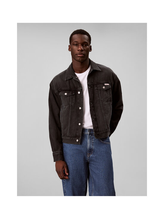 Calvin Klein Jeans - Emerald Trucker džinsa jaka - EV6 MIDNIGHT EMERALD | Stockmann - photo 2