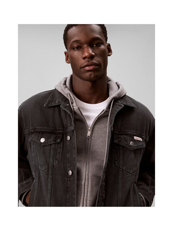 Calvin Klein Jeans - Emerald Trucker džinsa jaka - EV6 MIDNIGHT EMERALD | Stockmann - photo 4