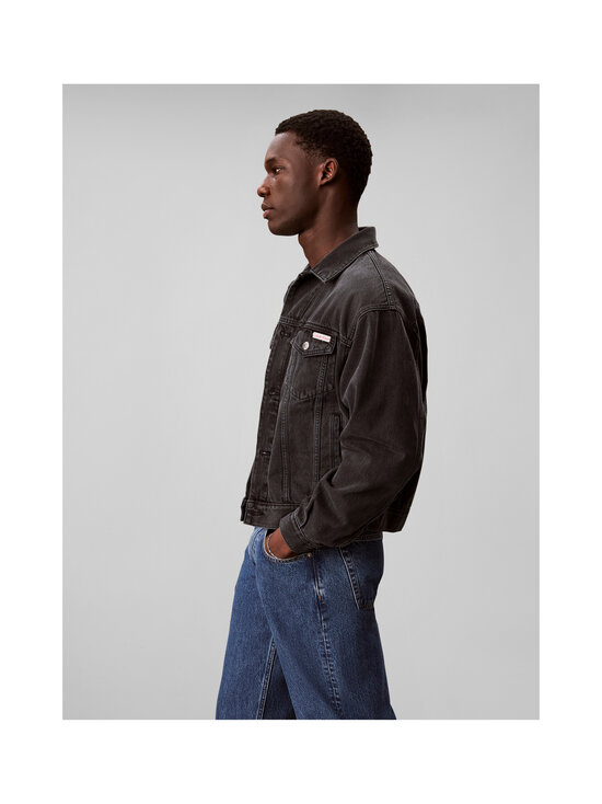 Calvin Klein Jeans - Emerald Trucker džinsa jaka - EV6 MIDNIGHT EMERALD | Stockmann - photo 5