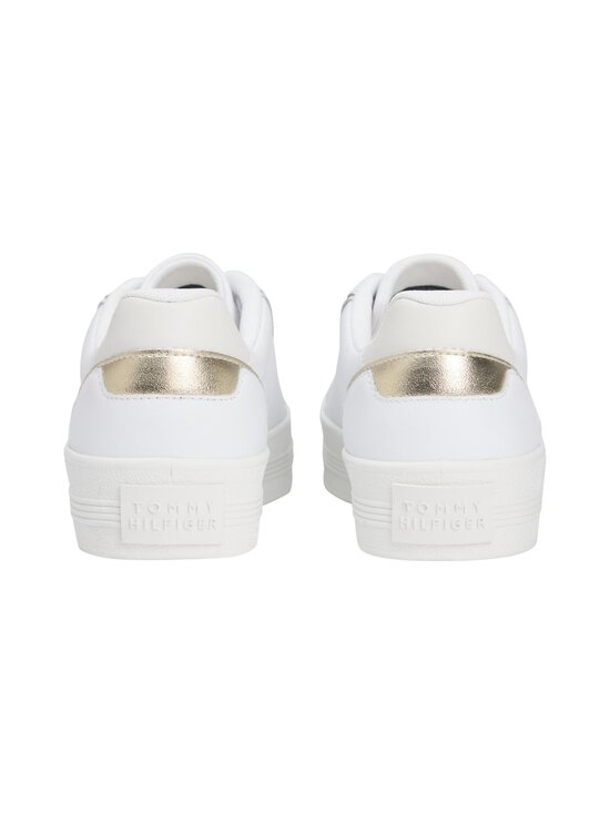 Tommy Hilfiger - Essential Vulc ādas sporta apavi - 0HT WHITE/GOLD - photo 3 Tommy Hilfiger - Essential Vulc ādas sporta apavi - 0HT WHITE/GOLD | Stockmann - photo 3