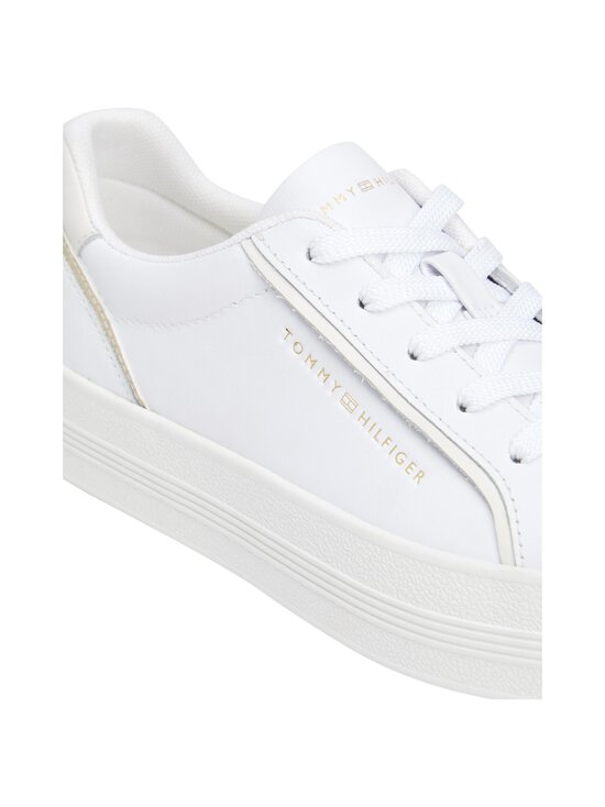 Tommy Hilfiger - Essential Vulc ādas sporta apavi - 0HT WHITE/GOLD - photo 5 Tommy Hilfiger - Essential Vulc ādas sporta apavi - 0HT WHITE/GOLD | Stockmann - photo 5