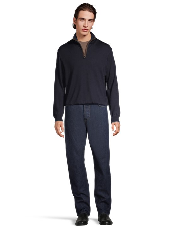 Paul & Shark - Vetoketjullinen villasekoiteneule - 50 BLUE | Stockmann - photo 2