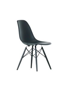 Vitra - Eames DSW RE -tuoli deep black/musta vaahtera - BLACK | Stockmann