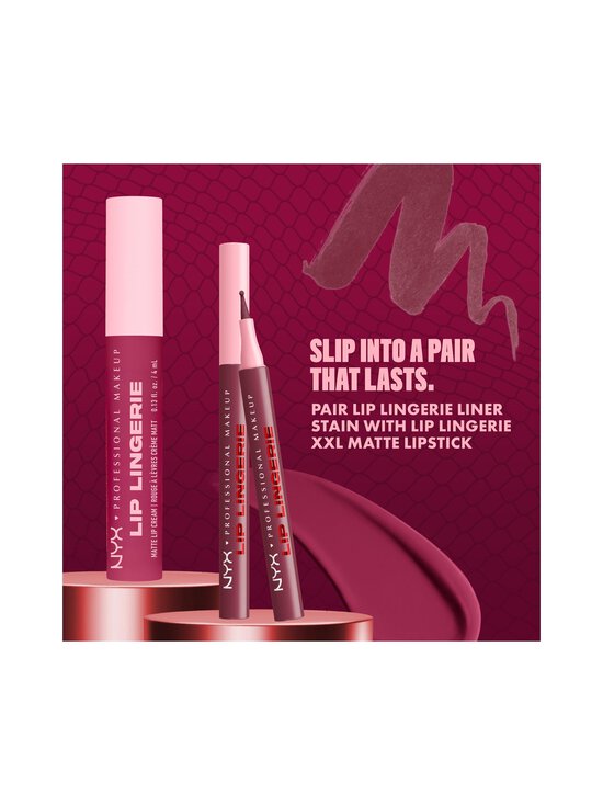 NYX Professional Makeup - Lip Lingerie Liner Stain -huultenrajauskynä - 11 HOT N HEAVY | Stockmann - photo 10