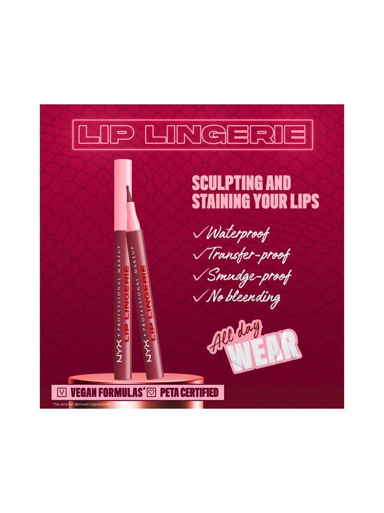 NYX Professional Makeup - Lip Lingerie Liner Stain -huultenrajauskynä - 11 HOT N HEAVY | Stockmann - photo 3