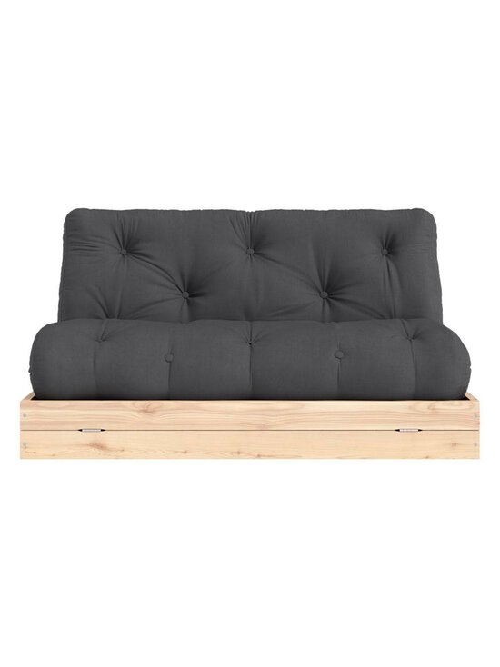 Karup - Flip-futonsohva dark grey / mänty L 140 cm - BEIGE | Stockmann - photo 2