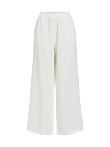 Vila - ViCarlota High Waist Wide -housut - SNOW WHITE DETAIL:LACE | Stockmann