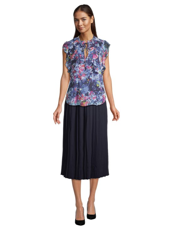 Lauren Ralph Lauren - Varrukateta pluus Perlette - BLUE MULTI - photo 2 Lauren Ralph Lauren - Varrukateta pluus Perlette - BLUE MULTI | Stockmann - photo 2