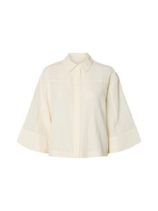 Selected - SlfFinnie Relaxed 3/4 Sun -paitapusero - EGRET | Stockmann