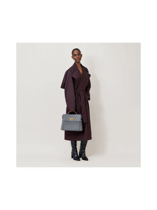 Mulberry - Kott Stevie Top Handle Suede - D117 FOGGY GREY | Stockmann - photo 6