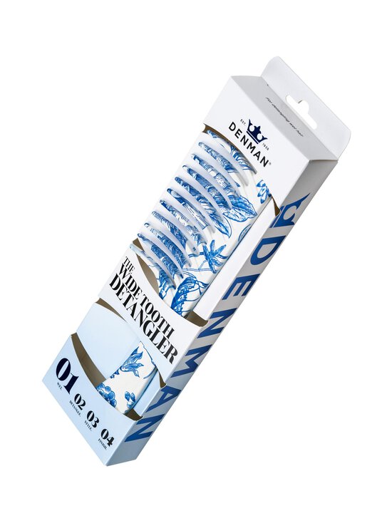 Denman - Deluxe D28 Wide Tooth Detangling -kampa - BLUE BELLE | Stockmann - photo 2