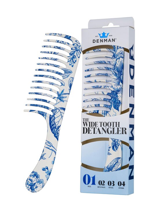 Denman - Deluxe D28 Wide Tooth Detangling -kampa - BLUE BELLE | Stockmann - photo 5