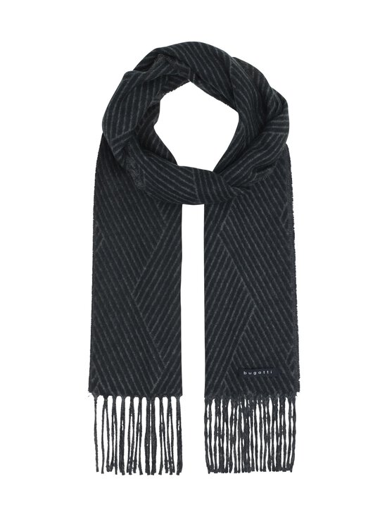 Bugatti - Chevron-huivi - 990 BLACK | Stockmann - photo 1