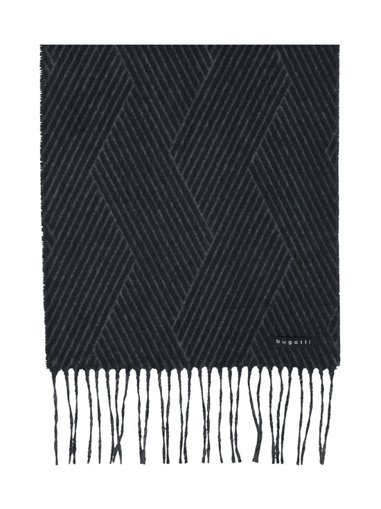Bugatti - Chevron-huivi - 990 BLACK | Stockmann - photo 2
