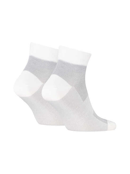 Calvin Klein - Quarter-sukat 2-pack - 001 WHITE | Stockmann - photo 2