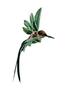 Shishi - Glitter Colibri -joulukuusenkoriste 12 cm - GREEN | Stockmann