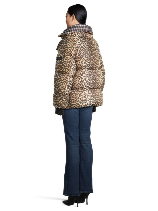 Ganni - Future Nylon Printed Quilt -toppatakki - NULL ALMOND MILK | Stockmann - photo 3