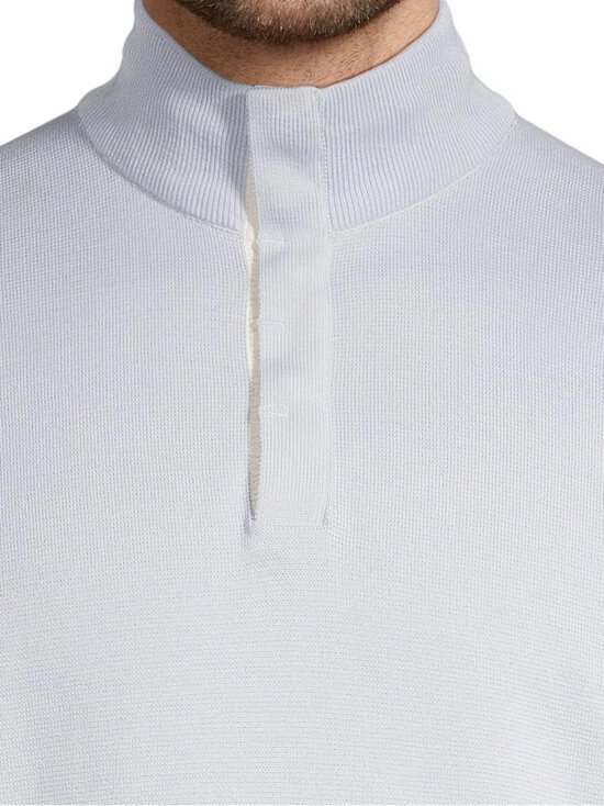 Paul & Shark - Kudum Cotton Sweater With Buttons - LIGHT LIGHT-BLUE | Stockmann - photo 4