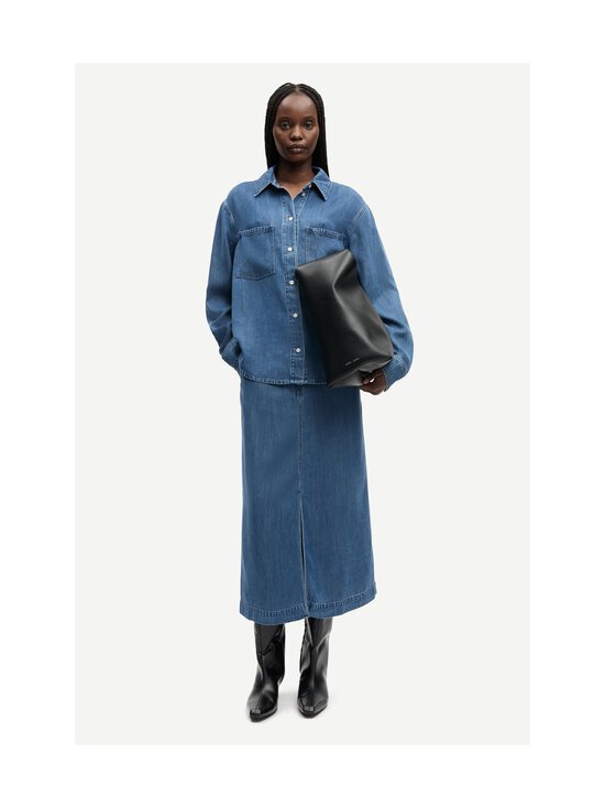 Samsoe Samsoe - Pikk teksaseelik Satoves - CLR002201 MEDIUM DENIM BLUE | Stockmann - photo 3