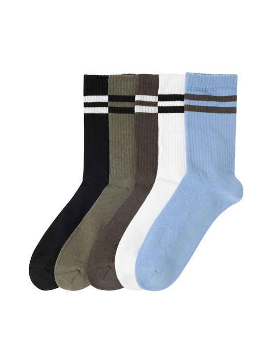 Lindex - Zeķes 5 iepak. - 2442 BROWN | Stockmann - photo 1